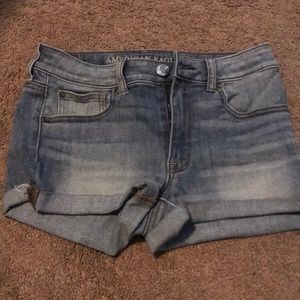 american eagle jean shorts